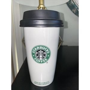 Starbucks 2009 Glass Tumbler With Lid